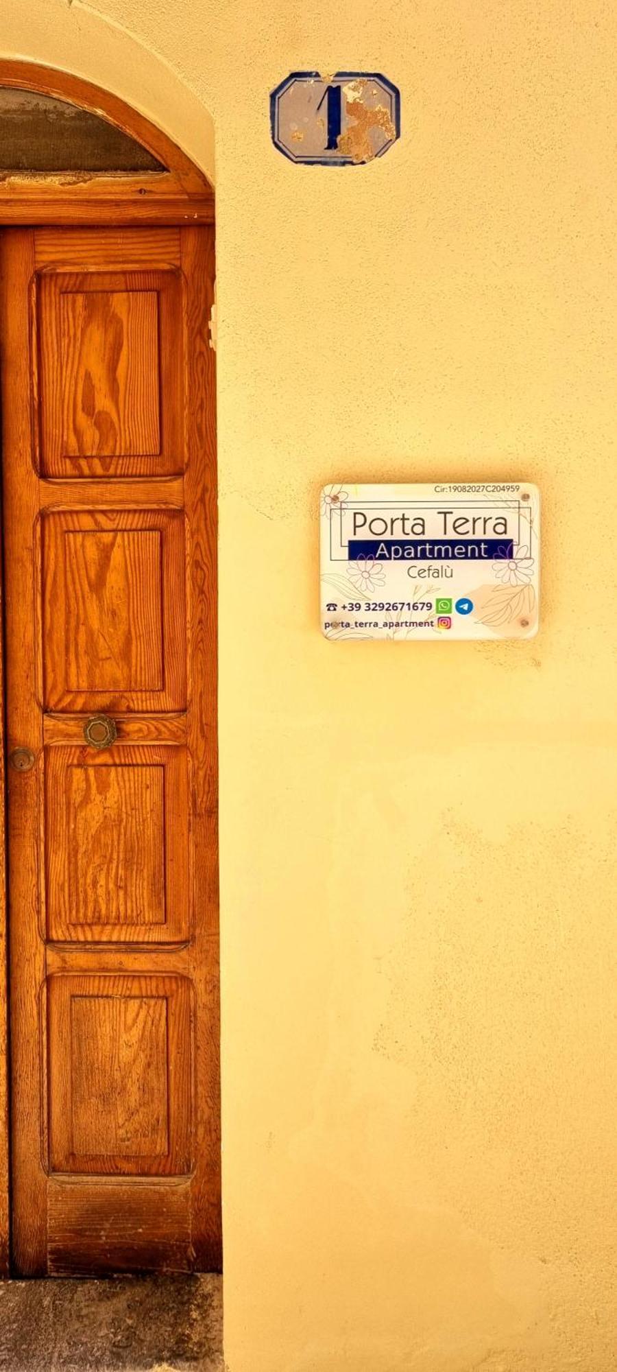 Porta Terra Apartment Cefalù Exterior foto